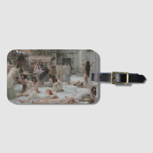 Etiqueta De Bagagem Mulheres de Amphissa (por Sir Lawrence Alma-Tadema