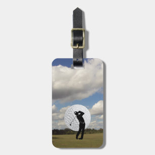 Etiqueta De Bagagem Mundo do golfe