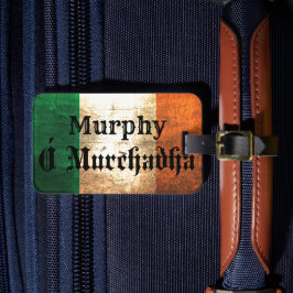 Etiqueta De Bagagem Murphy Irish Flag