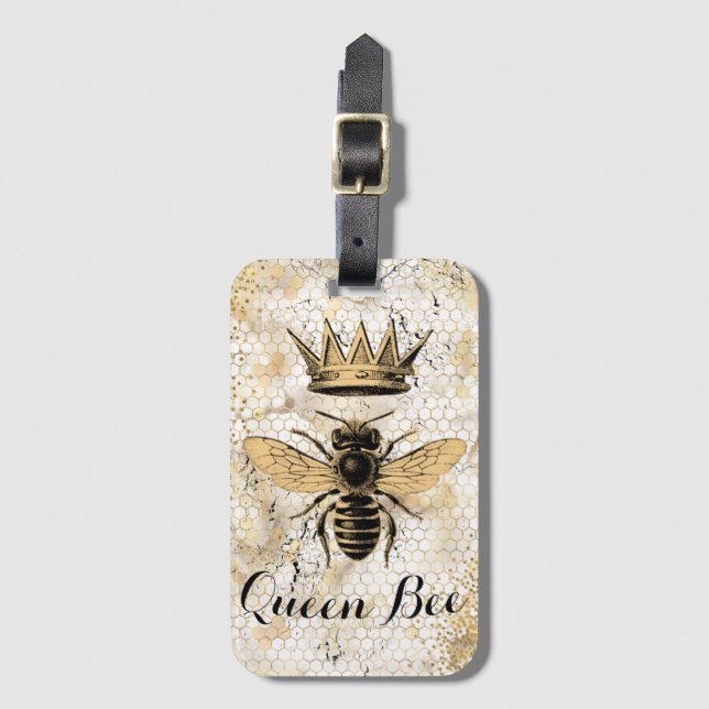 Etiqueta De Bagagem Mystic Queen Bee (Frente Vertical)