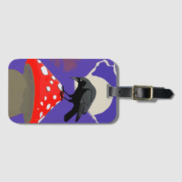 Etiqueta De Bagagem 🖤 Mystical Raven Luggage Tag
