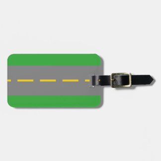 Etiqueta De Bagagem Na estrada