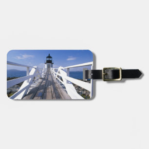 Etiqueta De Bagagem NA, EUA, Maine, Port Clyde. Marshall Point 2