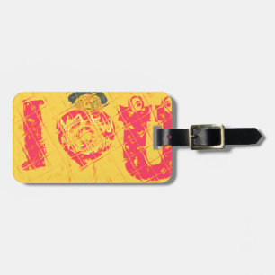 Etiqueta De Bagagem Nakupenda - Eu Amo Um Texto De Palavra Swahili Sig