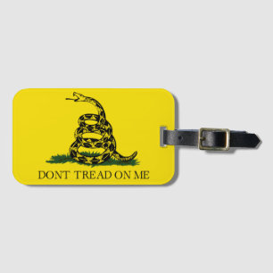 Etiqueta De Bagagem Não pisar no meu sinalizador Gadsden
