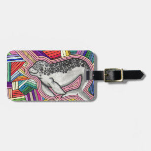Etiqueta De Bagagem Narwhal
