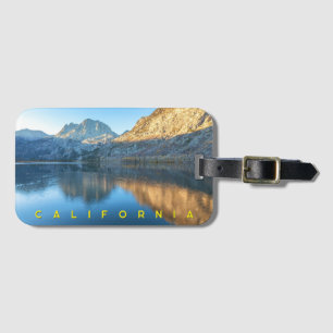 Etiqueta De Bagagem Nascer do sol no Silver Lake na Califórnia