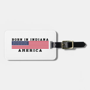 Etiqueta De Bagagem Nascer em Indiana