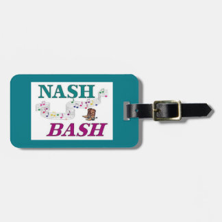 Etiqueta De Bagagem Nashville Nash Bash Music