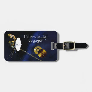 Etiqueta De Bagagem Nave Espacial Interestelar Voyager