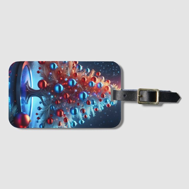 Etiqueta De Bagagem Navidad 1 - 002 (Frente Horizontal)