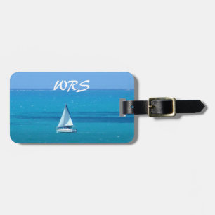 Etiqueta De Bagagem Navigação Monogrammed