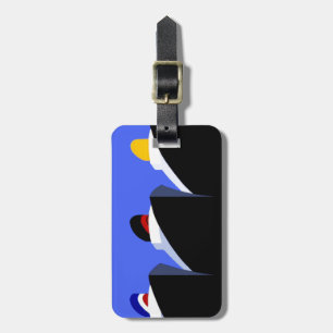 Etiqueta De Bagagem Navios de cruzeiro Poster vintage Ocean Liner