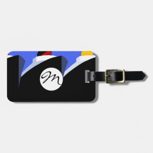 Etiqueta De Bagagem Navios de cruzeiro Poster vintage Ocean Liner