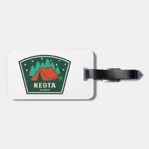 Etiqueta De Bagagem Neota Wilderness Colorado Camping