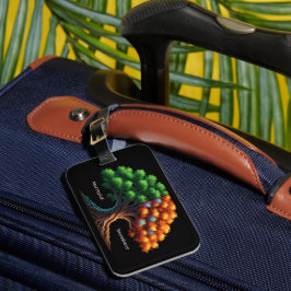 Etiqueta De Bagagem Neurotypical vs. Neurodiverse