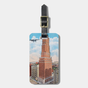 Etiqueta De Bagagem New York: Torre de Ritz
