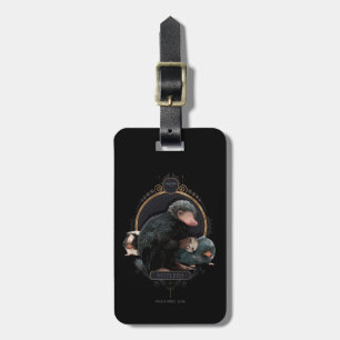 Etiqueta De Bagagem NIFFLER™ s Art Nouveau Retrato