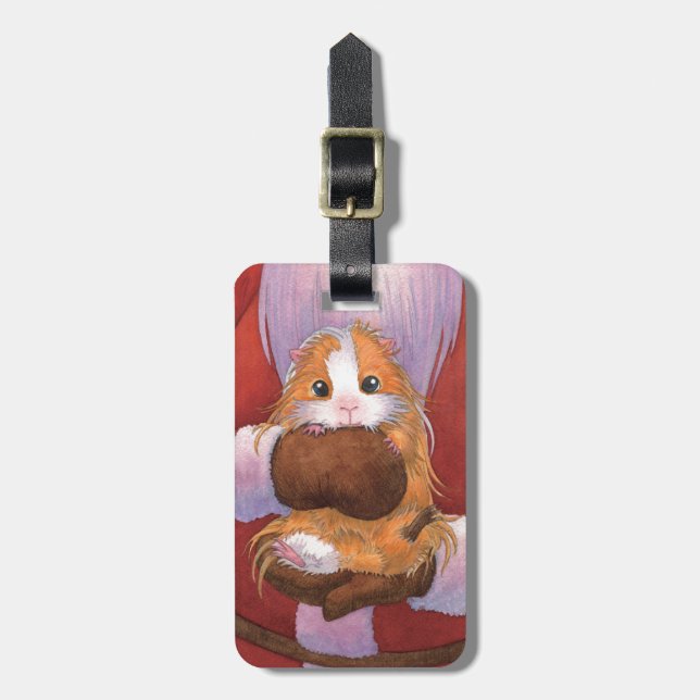 Etiqueta De Bagagem Nile the Gift  プレゼントはモルモット (Frente Vertical)