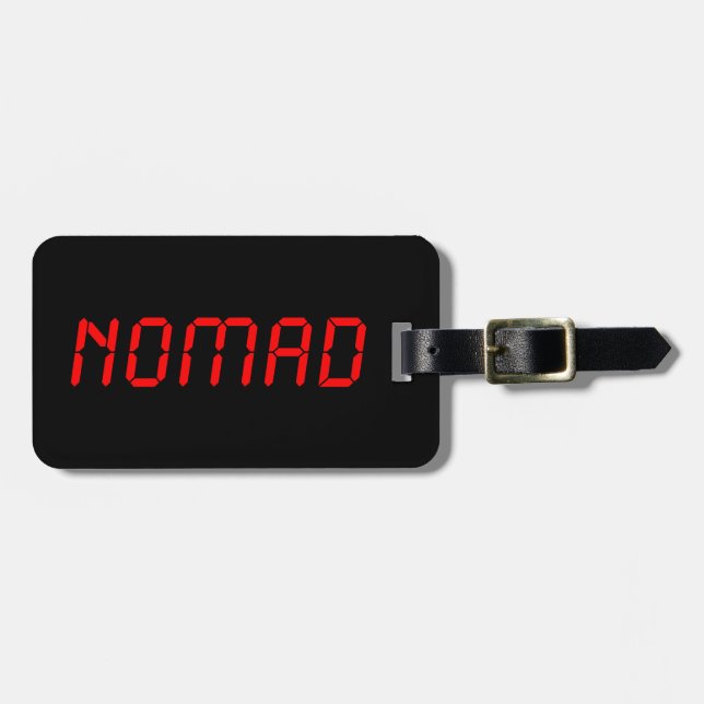ETIQUETA DE BAGAGEM NOMAD DIGITAL (Frente Horizontal)