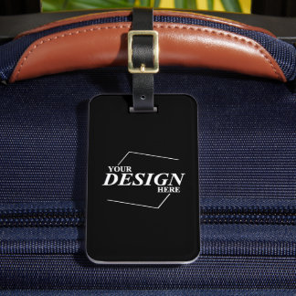 Etiqueta De Bagagem Nome comercial da empresa Design