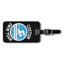 Nome da Equipe de Natação Personalizada ou Outro T