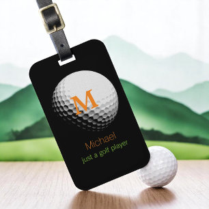 Etiqueta De Bagagem nome feito sob encomenda do golfe-jogador
