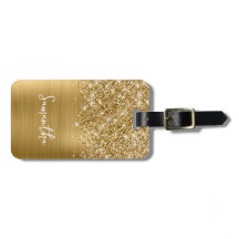 Nome Glam Glittery Gold