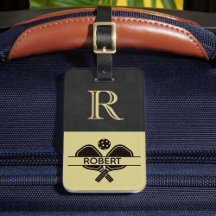 Nome inicial do Monograma Personalizado de Cara de