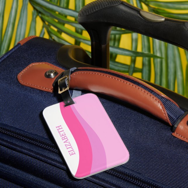 Etiqueta De Bagagem Nome Personalizado (Frente Insitu 1)