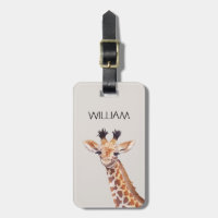 Nome Personalizado da Girafa de Bebê Cuja Cobra