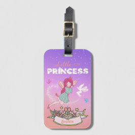 Etiqueta De Bagagem Nome Personalizado da Princesa Fada 👸