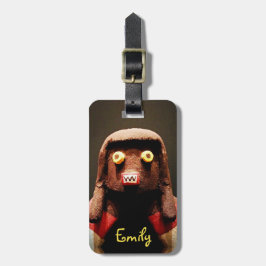 Etiqueta De Bagagem Nome Personalizado do Script de Fotografia do Rost