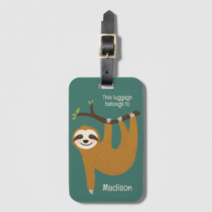 Etiqueta De Bagagem Nome Personalizado e Largura do Cubo de Cores