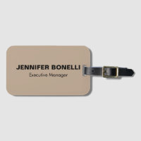 Nome personalizado minimalista da tendência