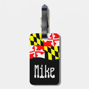Etiqueta De Bagagem Nomeie Tag-Maryland