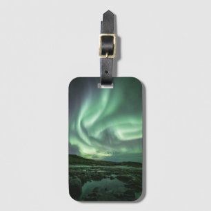 Etiqueta De Bagagem Norte Lights Noruega