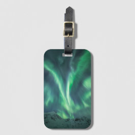 Etiqueta De Bagagem Norte Lights Noruega