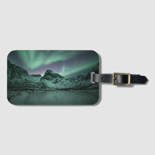 Etiqueta De Bagagem Norte Lights Noruega