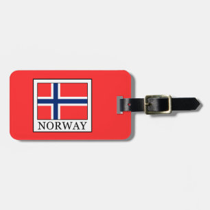 Etiqueta De Bagagem Noruega