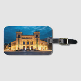 Etiqueta De Bagagem Noruega Oslo