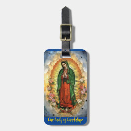 Etiqueta De Bagagem Nossa Senhora de Guadalupe Personaliza Detalhes