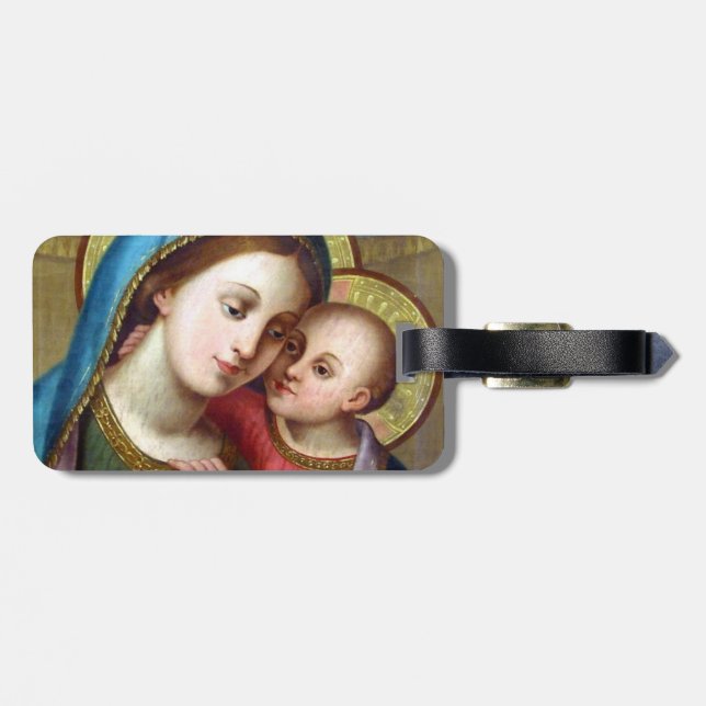 ETIQUETA DE BAGAGEM NOSSA SENHORA REFÚGIO PECADOR (Traseira Horizontal)