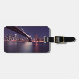 Etiqueta De Bagagem Nova Iorque Brooklyn Bridge