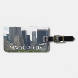 Etiqueta De Bagagem Nova Iorque Manhattan Skyline Photo
