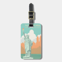 Nova York Atemporal: Estátua da Liberdade na Cidad
