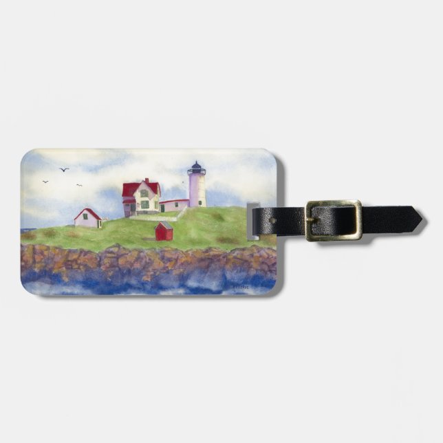 Etiqueta De Bagagem nubble verão (Frente Horizontal)