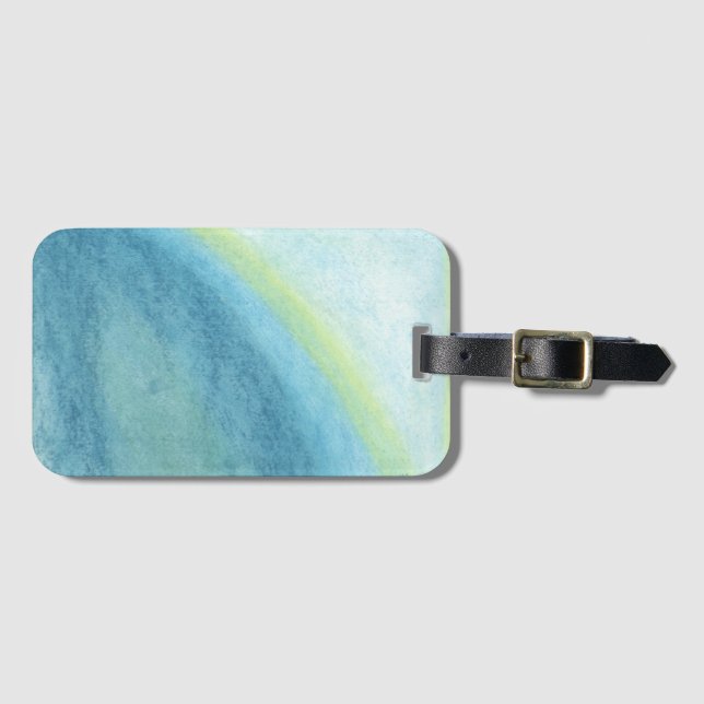 Etiqueta De Bagagem Nudburst (Frente Horizontal)