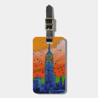 Etiqueta De Bagagem NYC Psicodélico: ESB #3