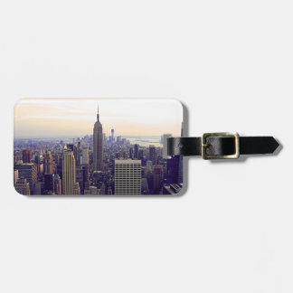Etiqueta De Bagagem NYC skyline ESB, WTC 4